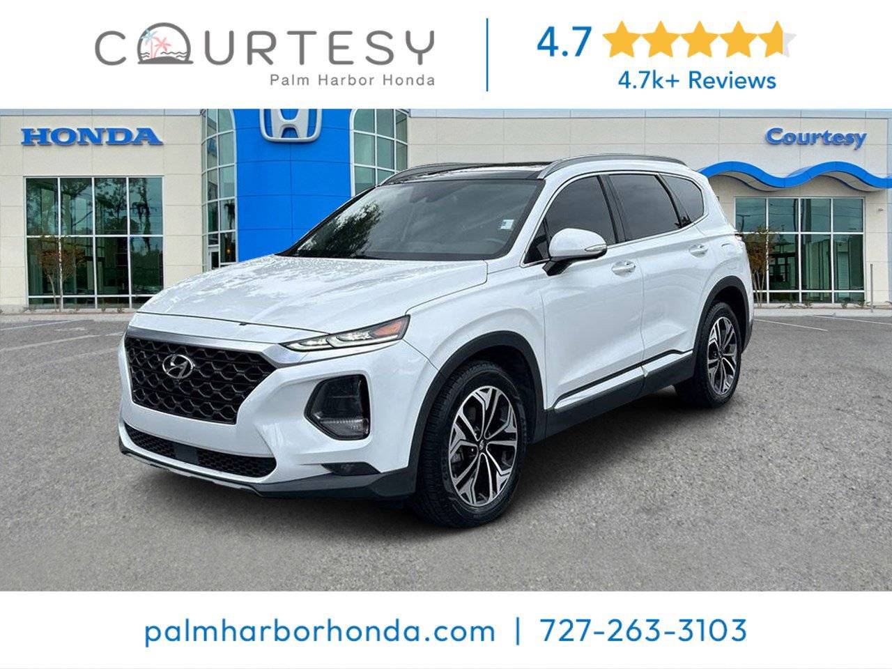 2019 Hyundai Santa Fe Ultimate — SUV — 60,991 mi — Palm Harbor, FL
