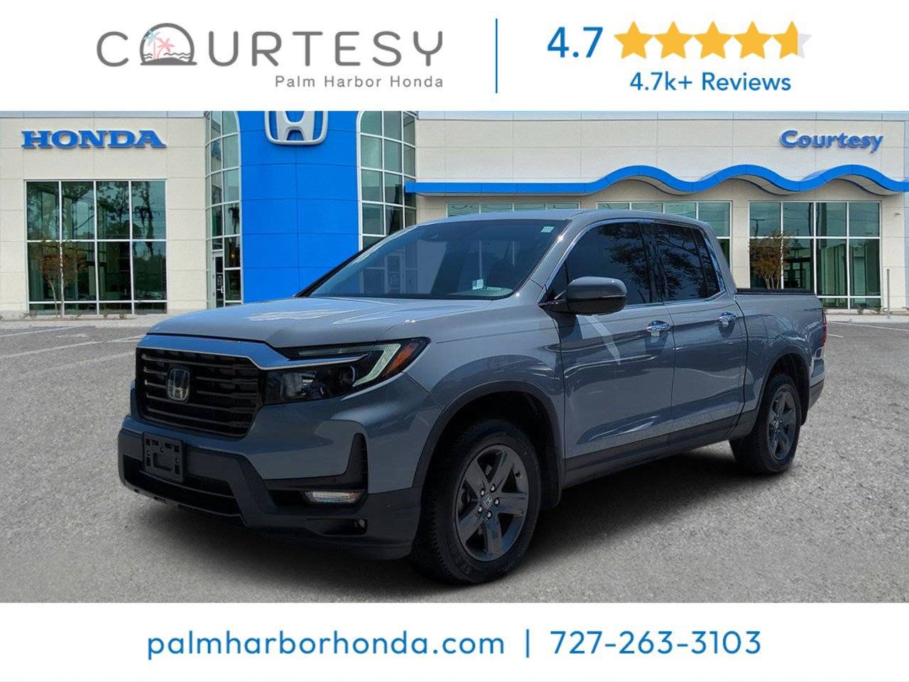 2023 Honda Ridgeline RTL-E — Pickup Truck — 43,558 mi — Palm Harbor, FL