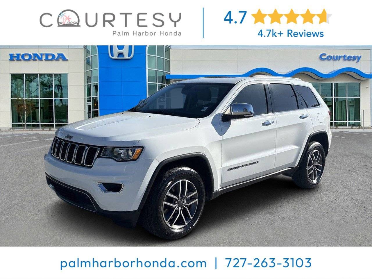 2021 Jeep Grand Cherokee WK Limited — SUV — 69,783 mi — Palm Harbor, FL