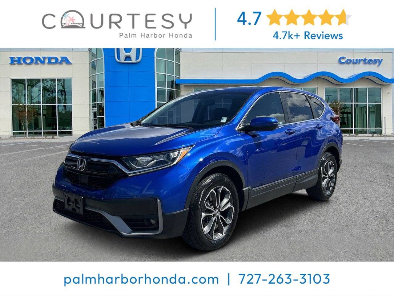 2021 Honda CR-V EX-L — SUV — 75,402 mi — Palm Harbor, FL