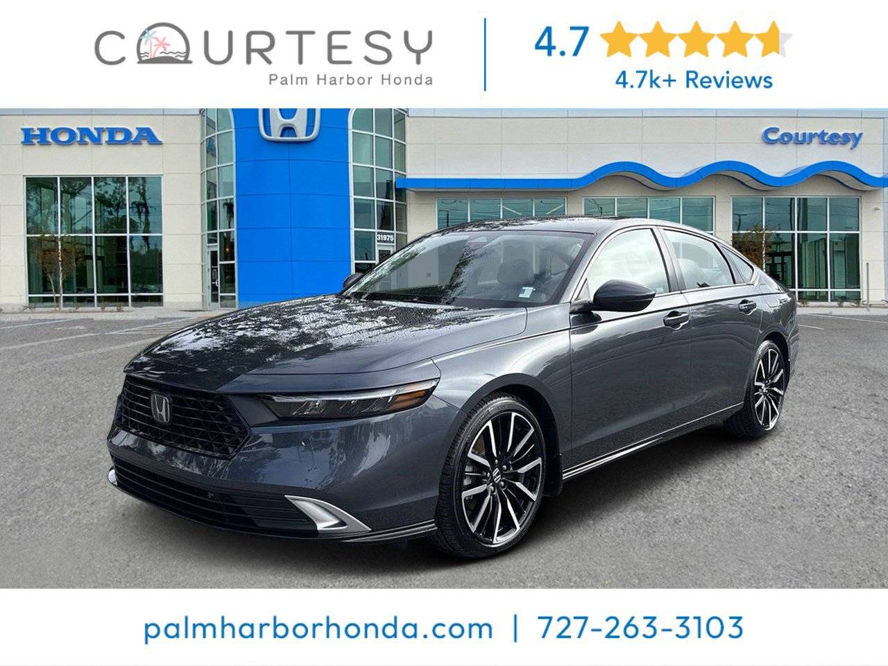 2025 Honda Accord Hybrid Touring — Sedan — 3,378 mi — Palm Harbor, FL