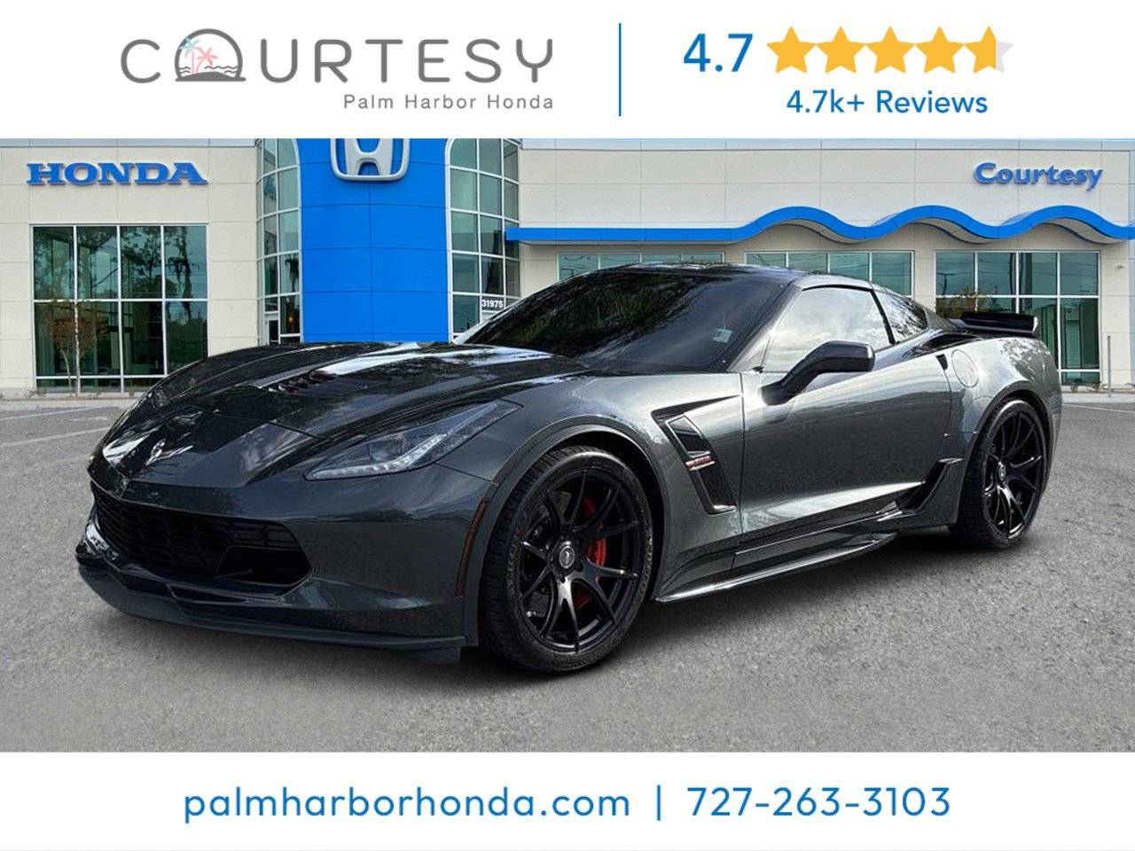 2019 Chevrolet Corvette Grand Sport 2LT — Coupe — 52,921 mi — Palm Harbor, FL