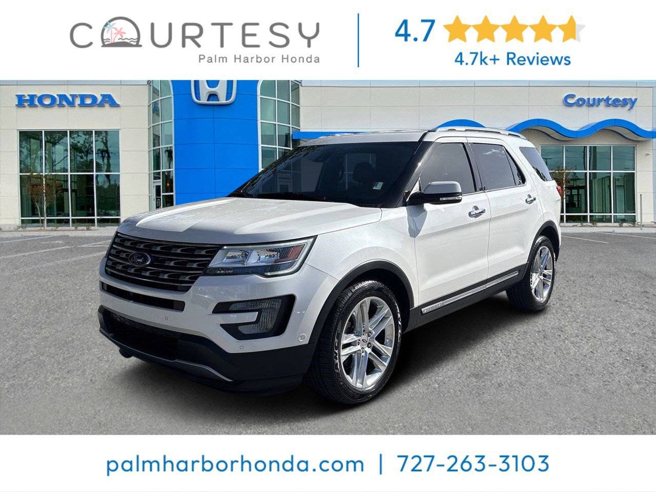 2017 Ford Explorer Limited — SUV — 77,828 mi — Palm Harbor, FL