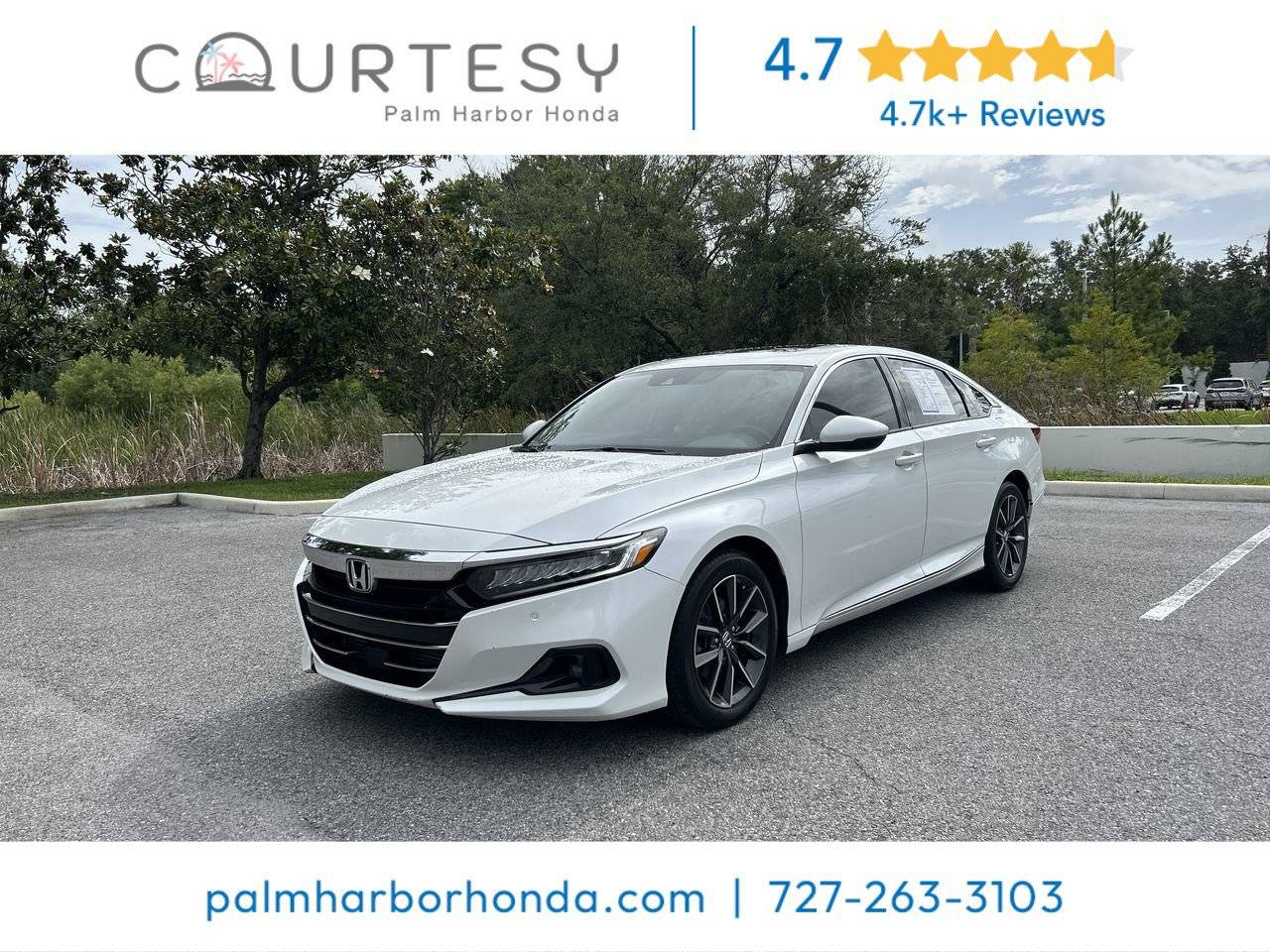 2022 Honda Accord EX-L — Sedan — 40,307 mi — Palm Harbor, FL
