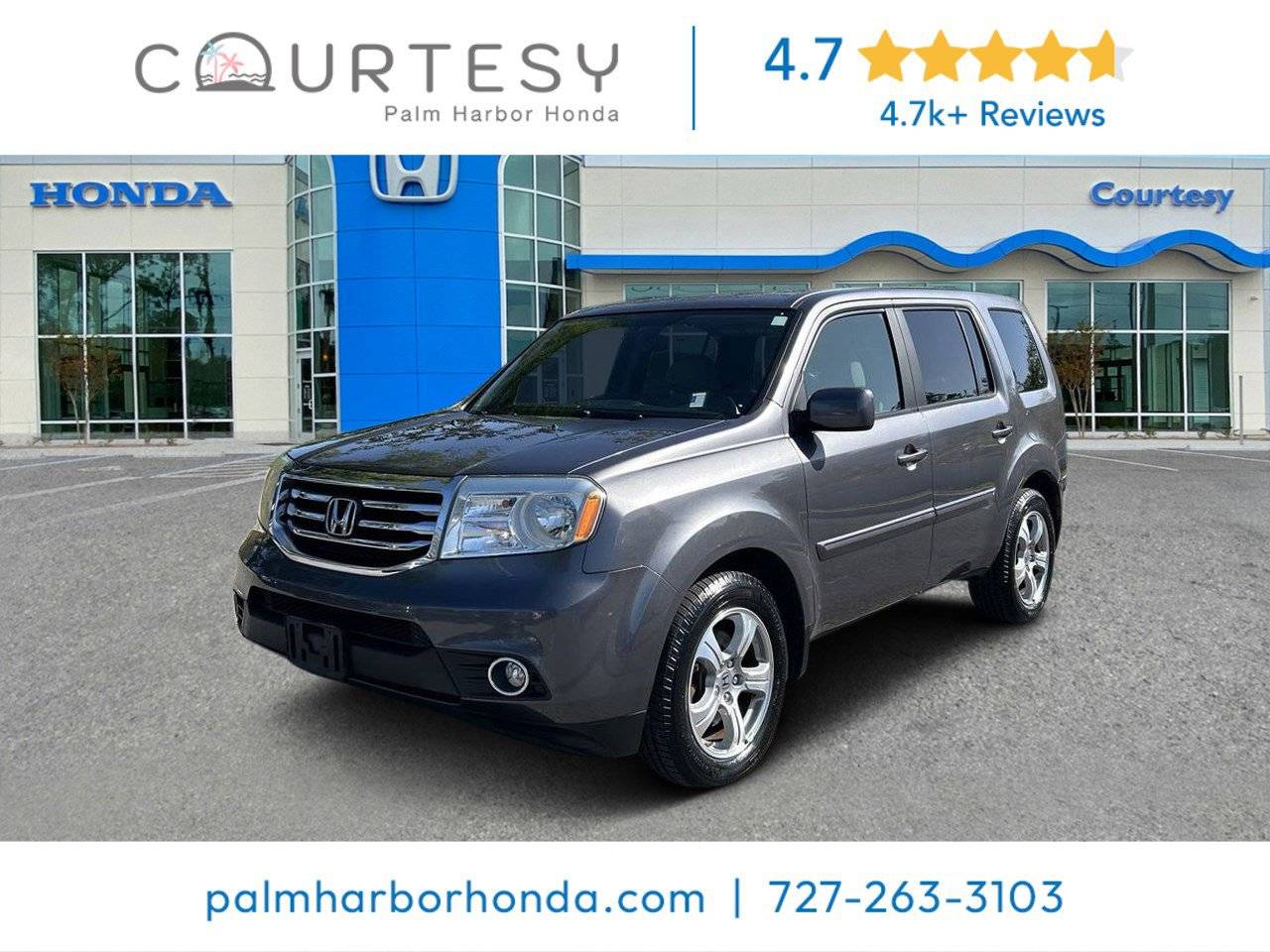 2015 Honda Pilot EX — SUV — 117,211 mi — Palm Harbor, FL