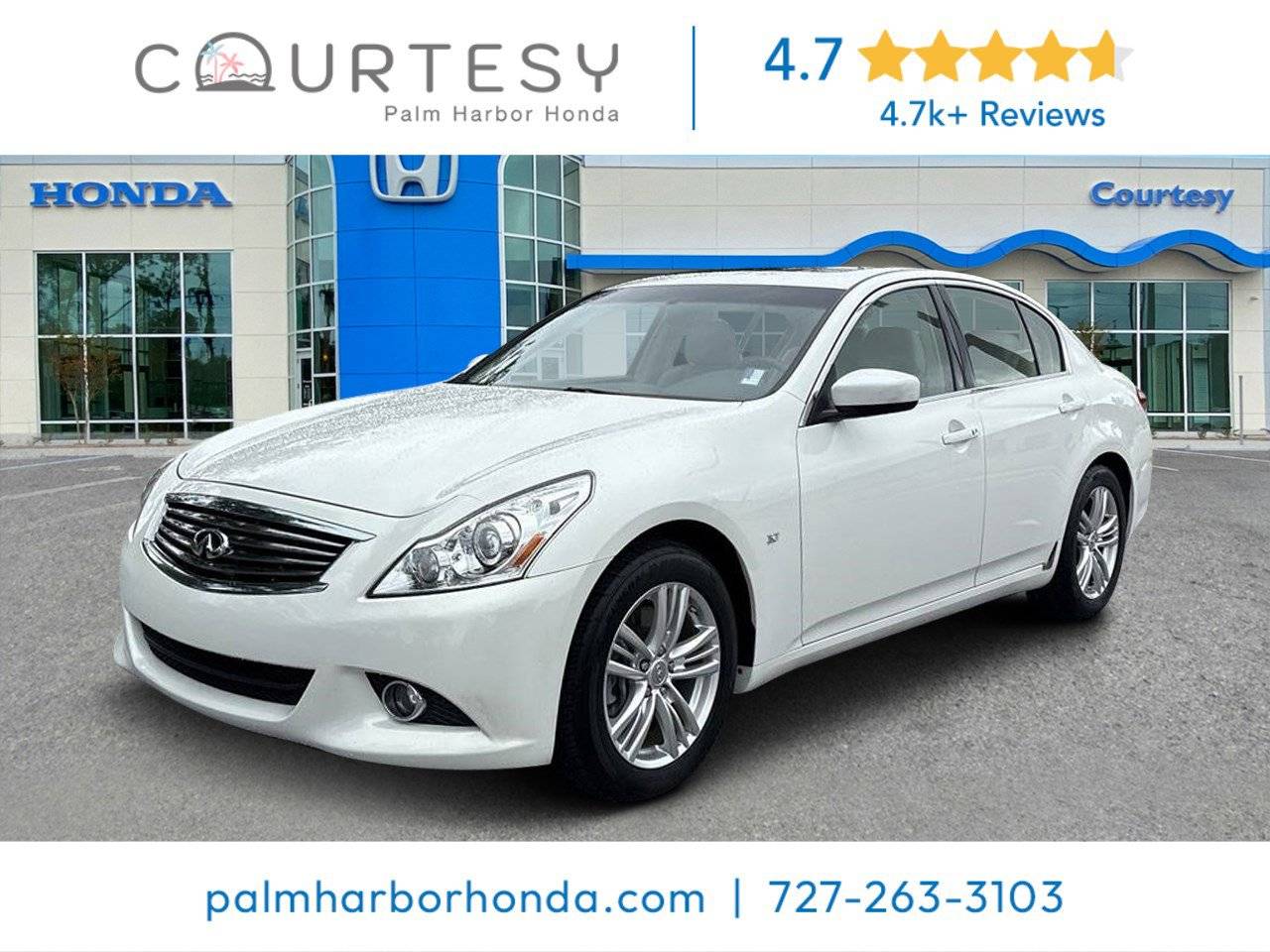 2015 INFINITI Q40 Standard — Sedan — 53,448 mi — Palm Harbor, FL