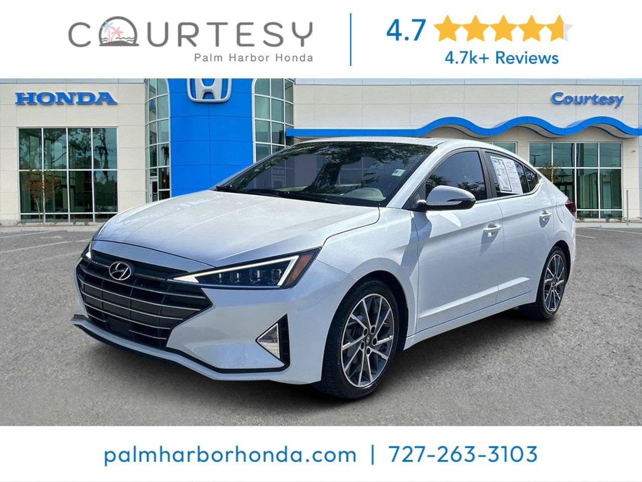 2020 Hyundai Elantra Limited — Sedan — 38,344 mi — Palm Harbor, FL