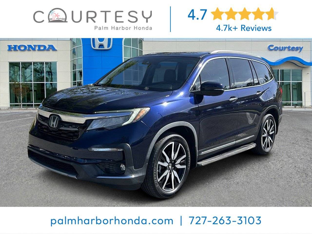 2019 Honda Pilot Elite — SUV — 82,501 mi — Palm Harbor, FL