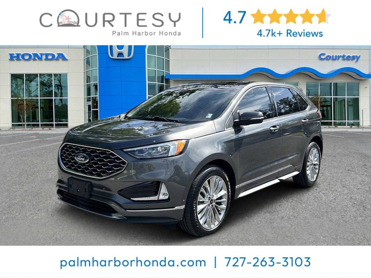 2020 Ford Edge Titanium — SUV — 49,717 mi — Palm Harbor, FL