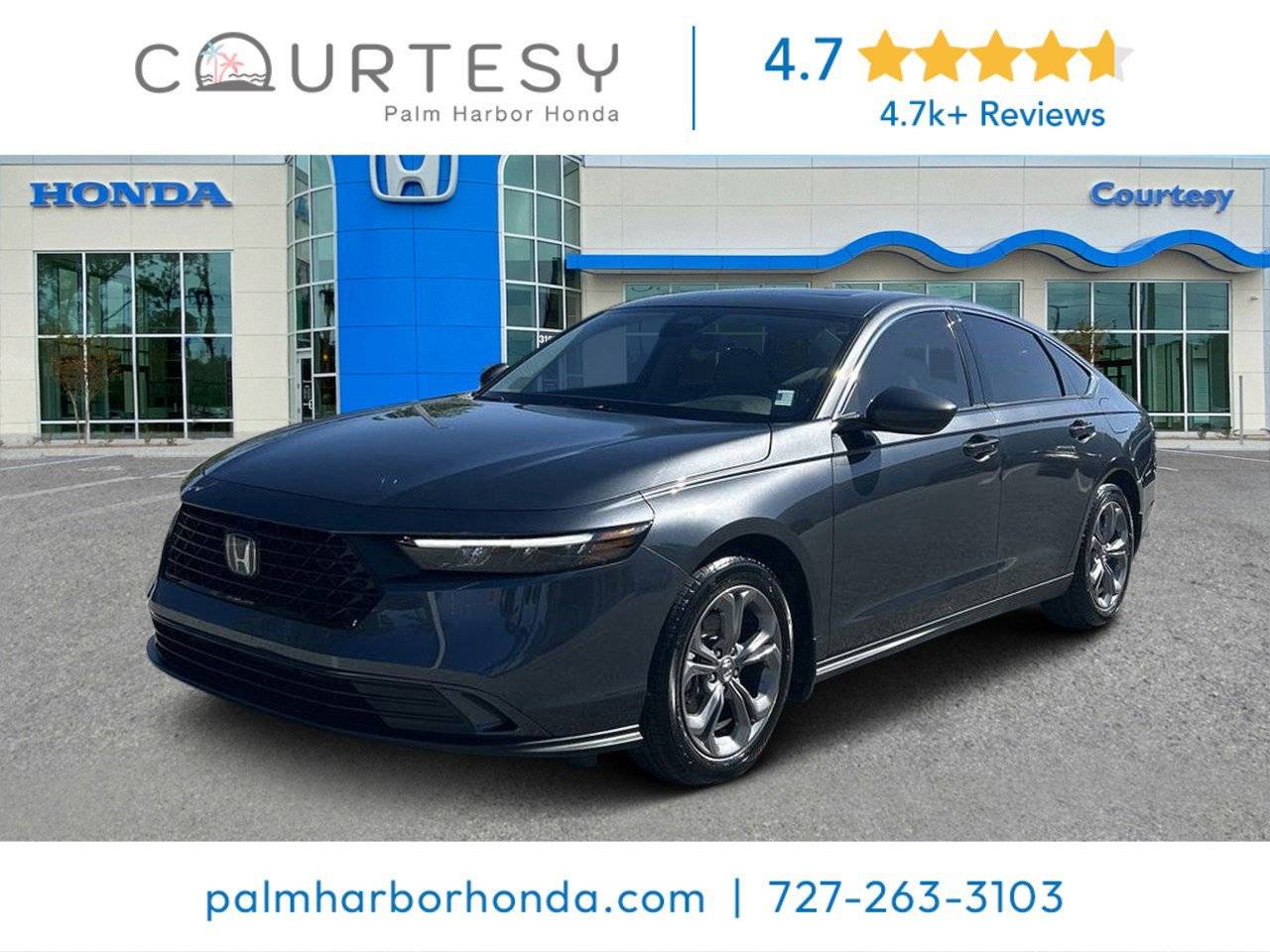 2024 Honda Accord EX — Sedan — 636 mi — Palm Harbor, FL