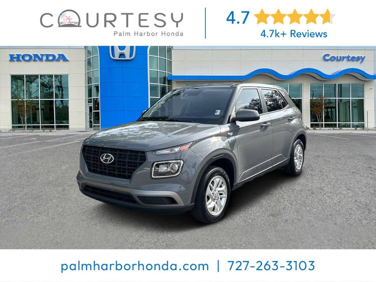 2021 Hyundai Venue SE — SUV — 49,001 mi — Palm Harbor, FL