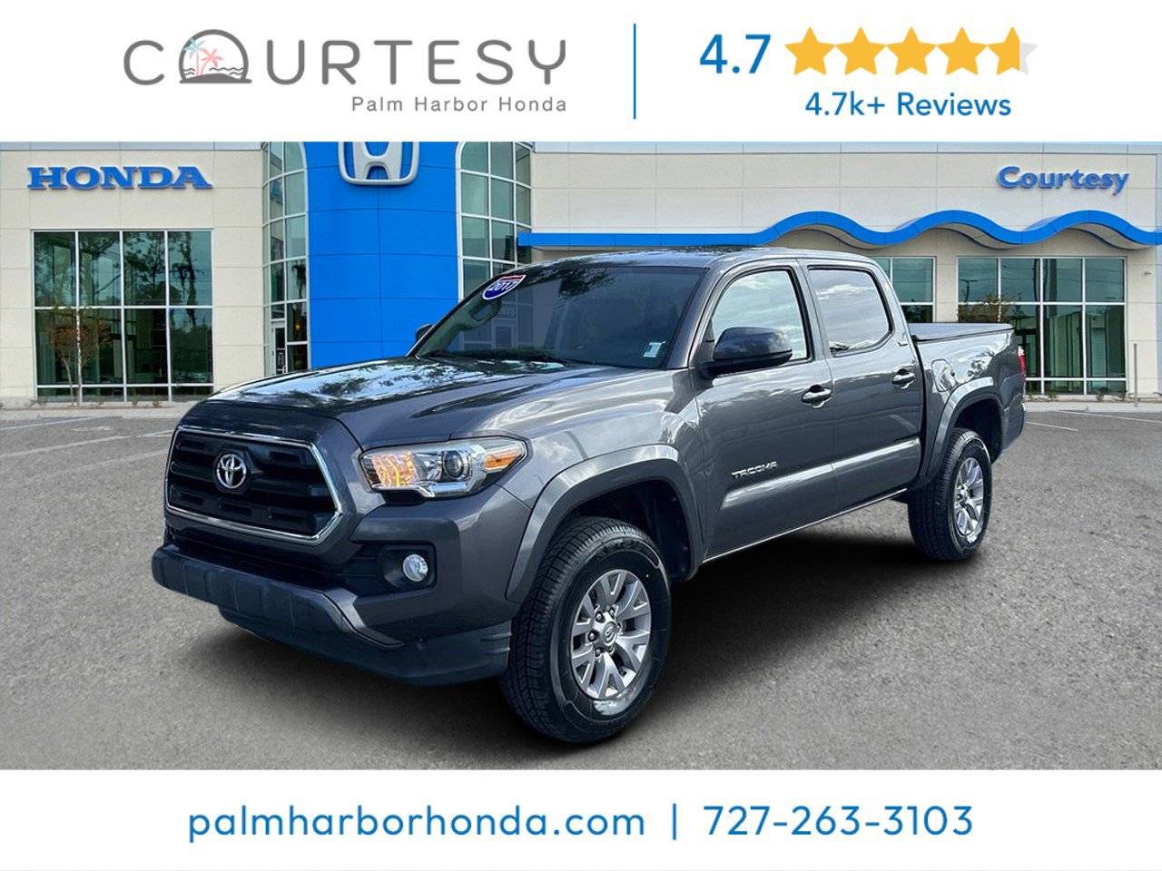 2017 Toyota Tacoma SR5 — Pickup Truck — 94,163 mi — Palm Harbor, FL