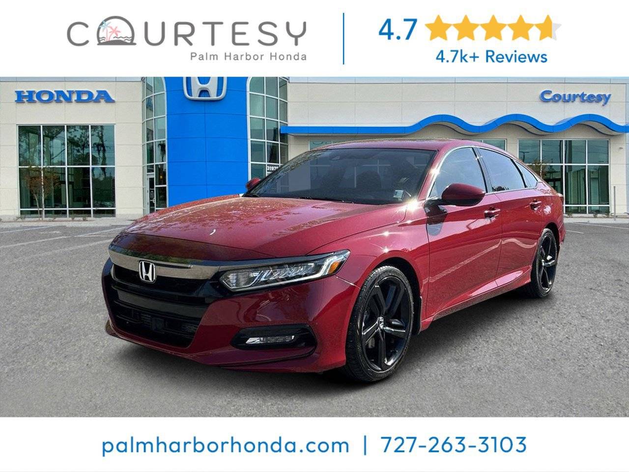 2020 Honda Accord Sport — Sedan — 68,900 mi — Palm Harbor, FL