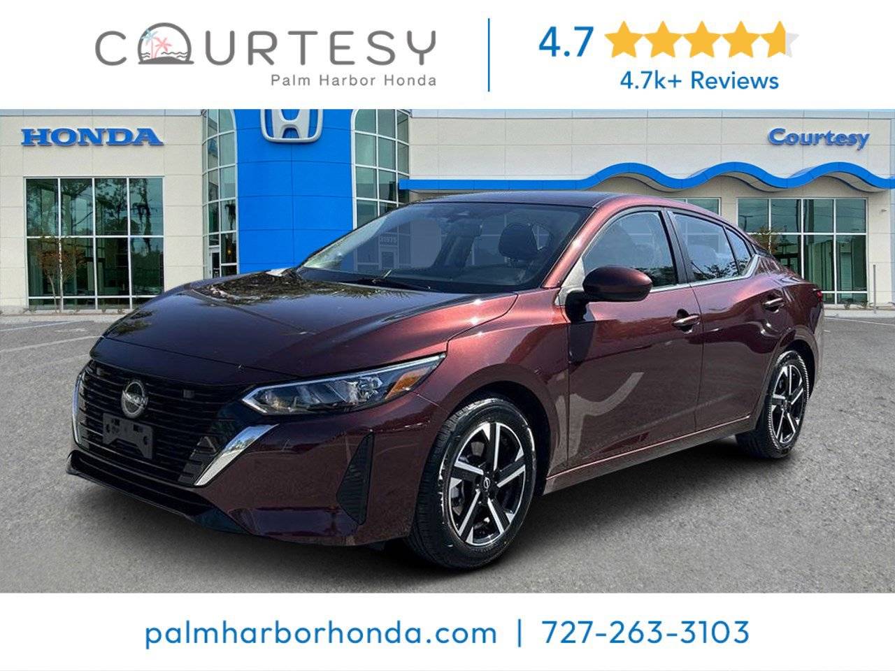 2024 Nissan Sentra SV — Sedan — 27,890 mi — Palm Harbor, FL