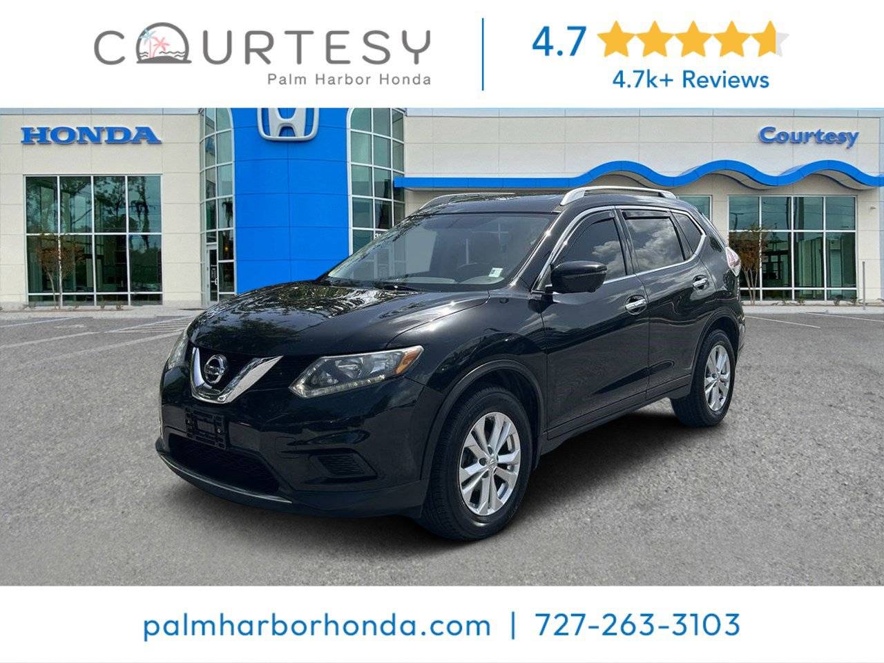 2016 Nissan Rogue SV — SUV — 67,369 mi — Palm Harbor, FL