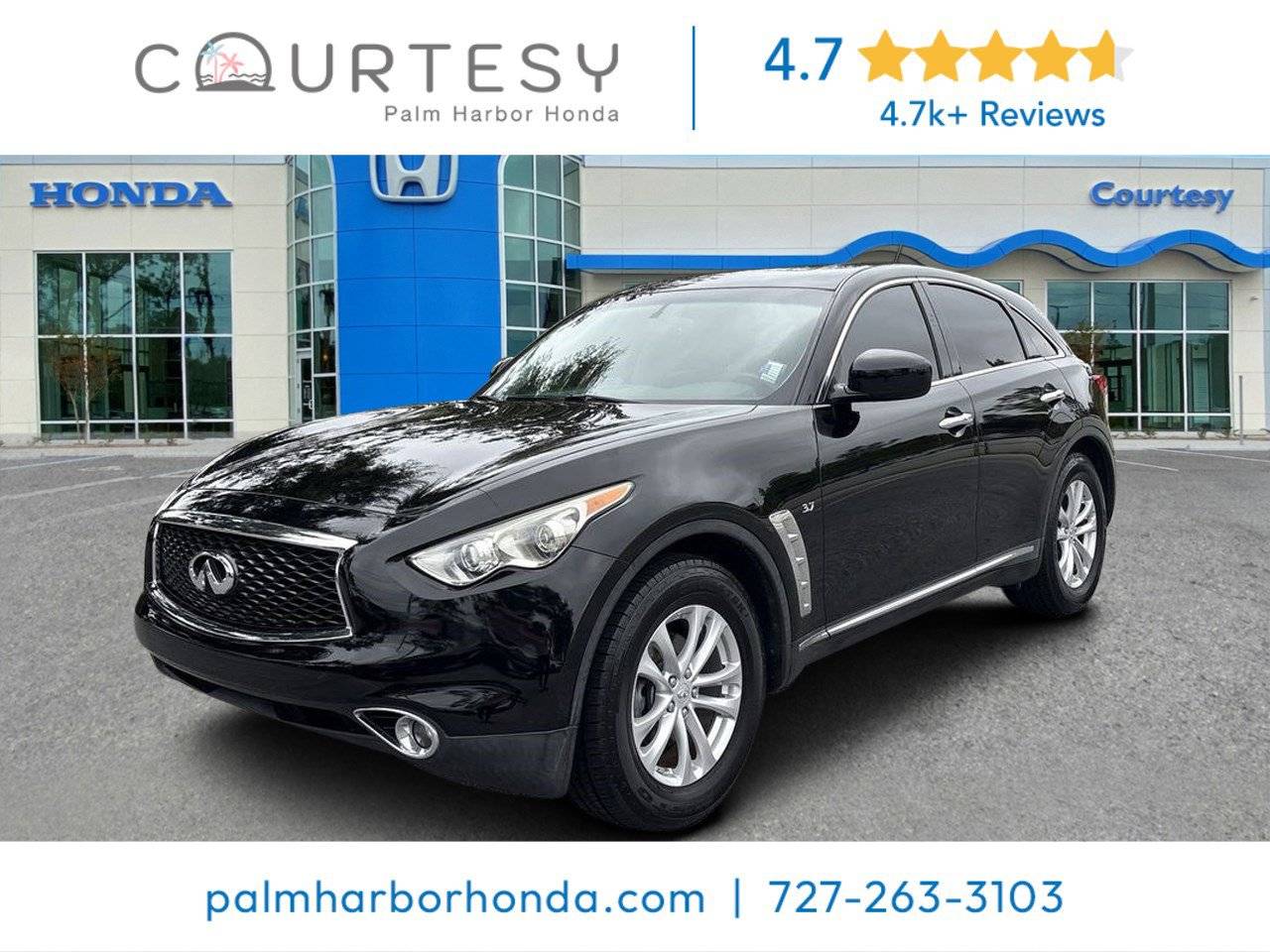 2017 INFINITI QX70 Standard — SUV — 80,983 mi — Palm Harbor, FL