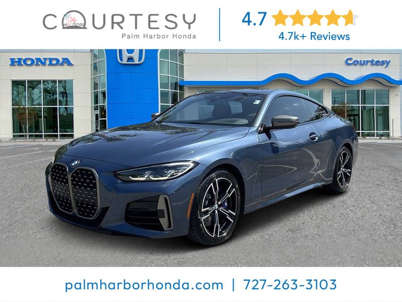 2021 BMW 4 Series M440i — Coupe — 25,105 mi — Palm Harbor, FL