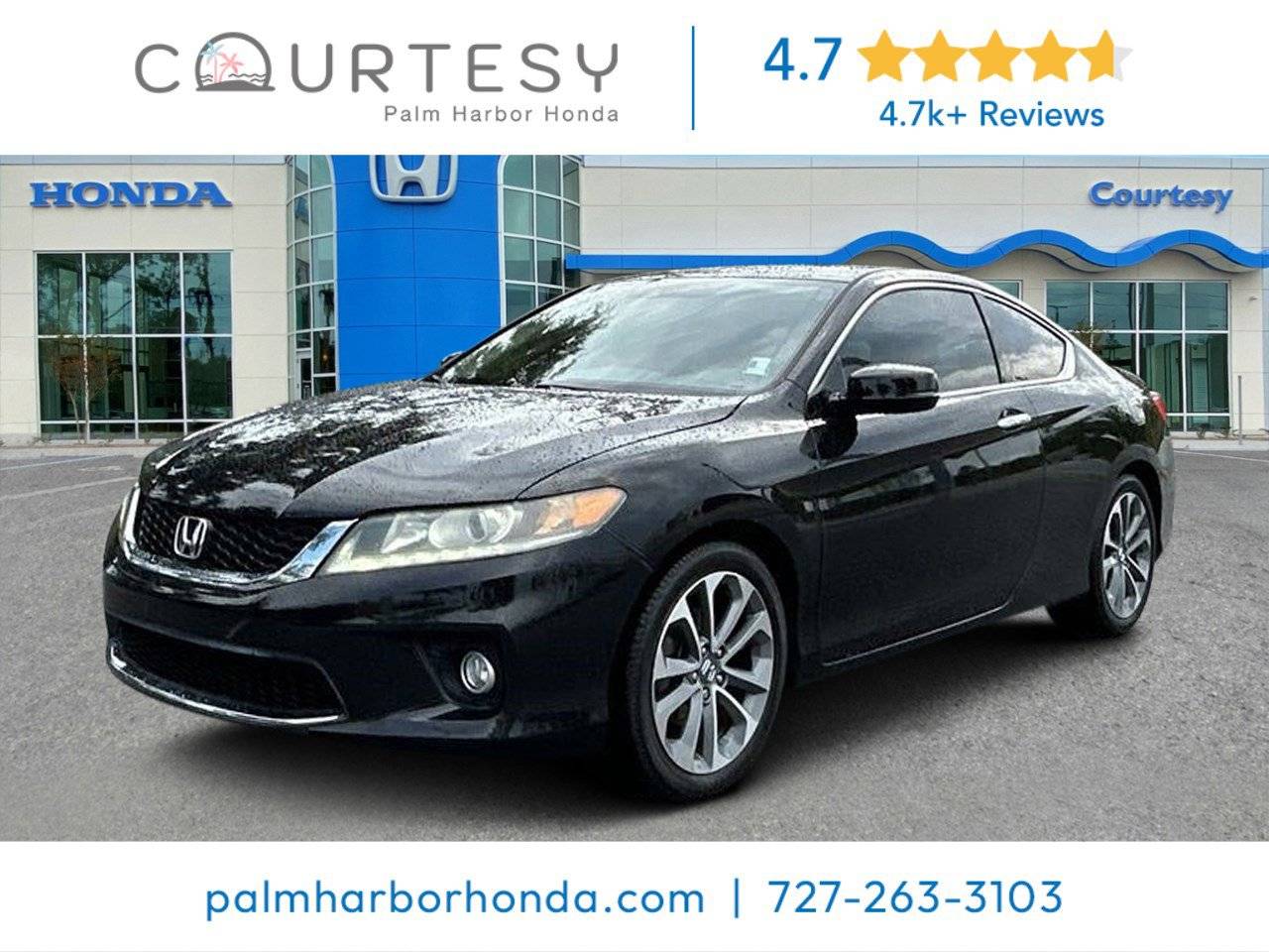 2015 Honda Accord EX-L V6 — Coupe — 96,167 mi — Palm Harbor, FL