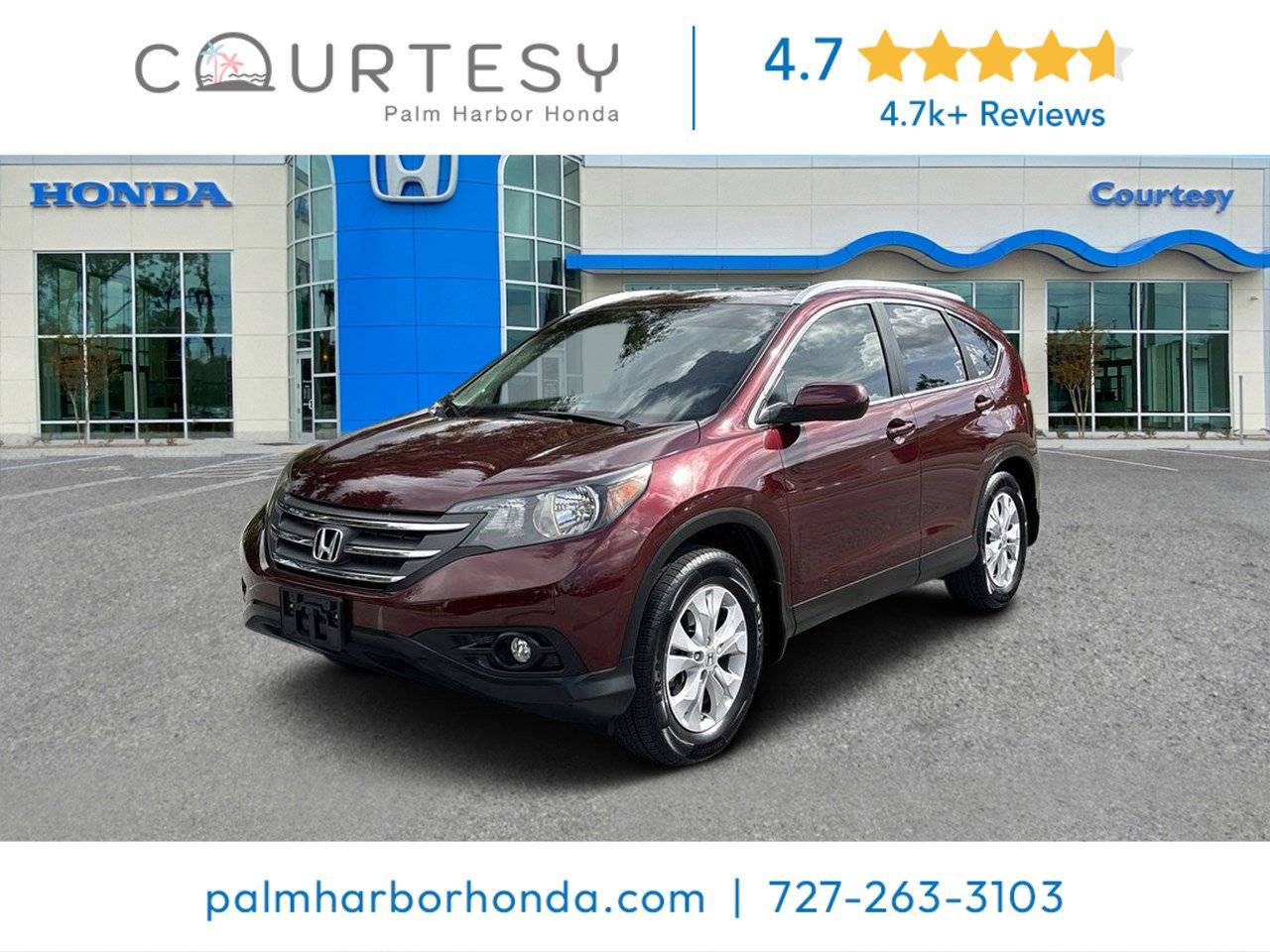 2012 Honda CR-V EX-L — SUV — 34,052 mi — Palm Harbor, FL