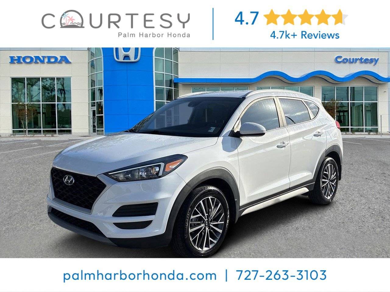 2019 Hyundai Tucson SEL — SUV — 68,009 mi — Palm Harbor, FL