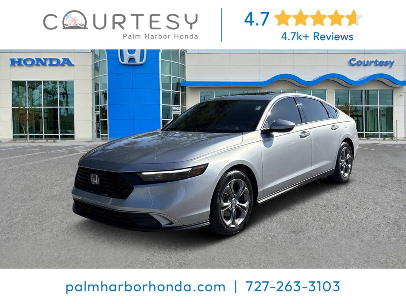 2024 Honda Accord EX — Sedan — 62,697 mi — Palm Harbor, FL