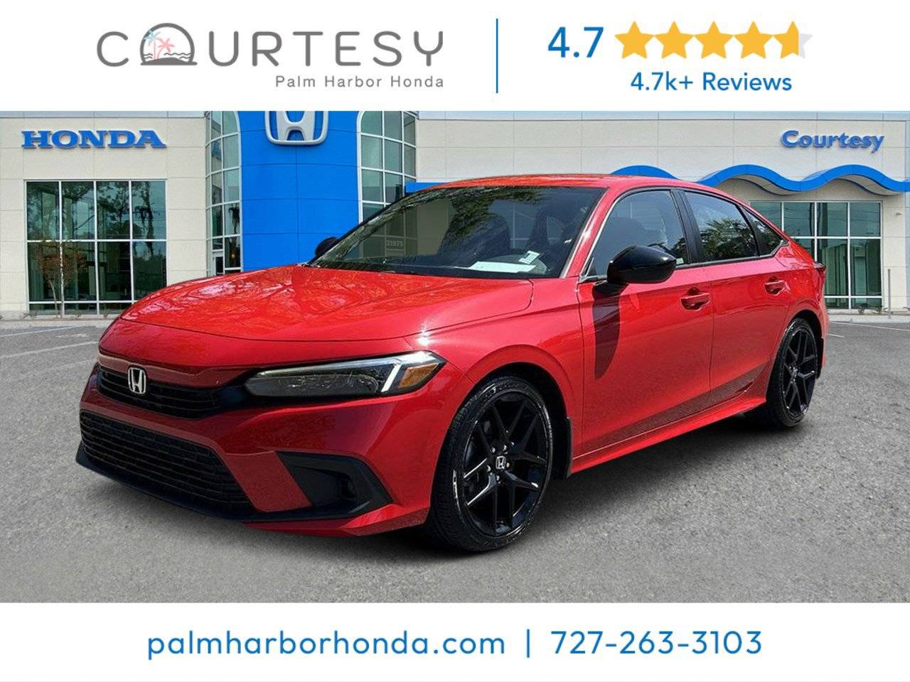 2023 Honda Civic Sport — Sedan — 17,798 mi — Palm Harbor, FL