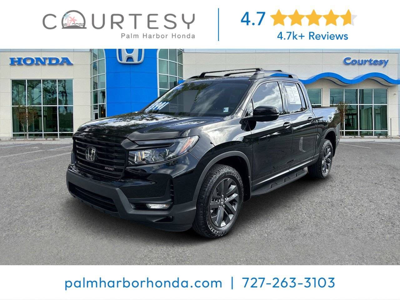 2023 Honda Ridgeline Sport — Pickup Truck — 12,553 mi — Palm Harbor, FL