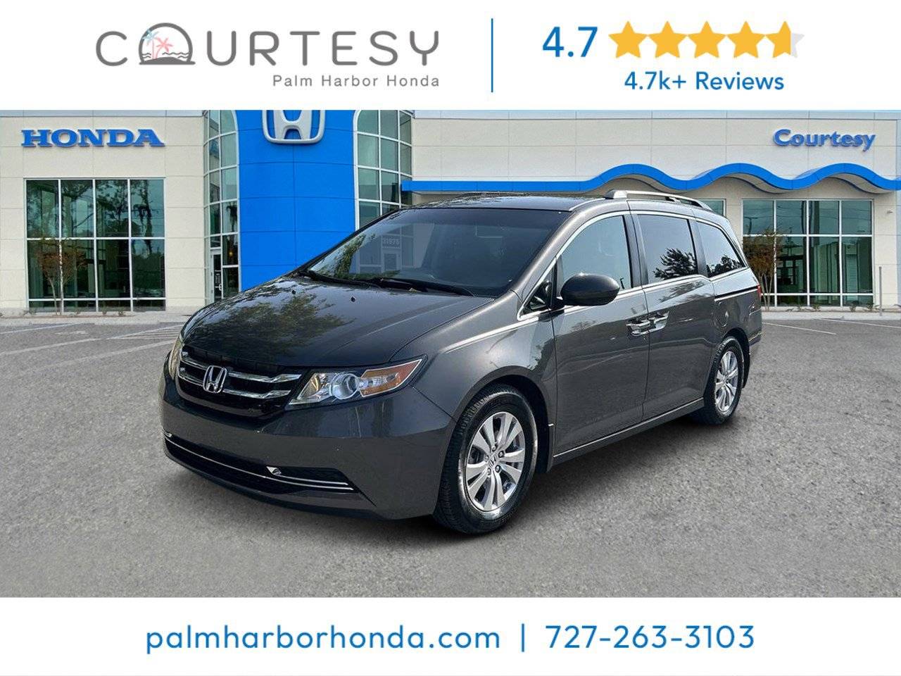 2016 Honda Odyssey SE — Minivan — 111,267 mi — Palm Harbor, FL
