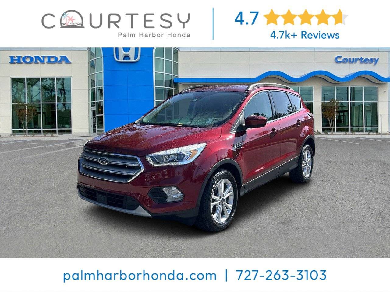 2018 Ford Escape SEL — SUV — 50,101 mi — Palm Harbor, FL