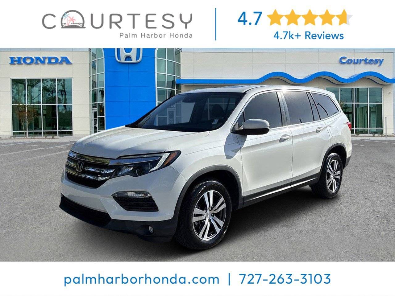 2017 Honda Pilot EX-L — SUV — 87,120 mi — Palm Harbor, FL