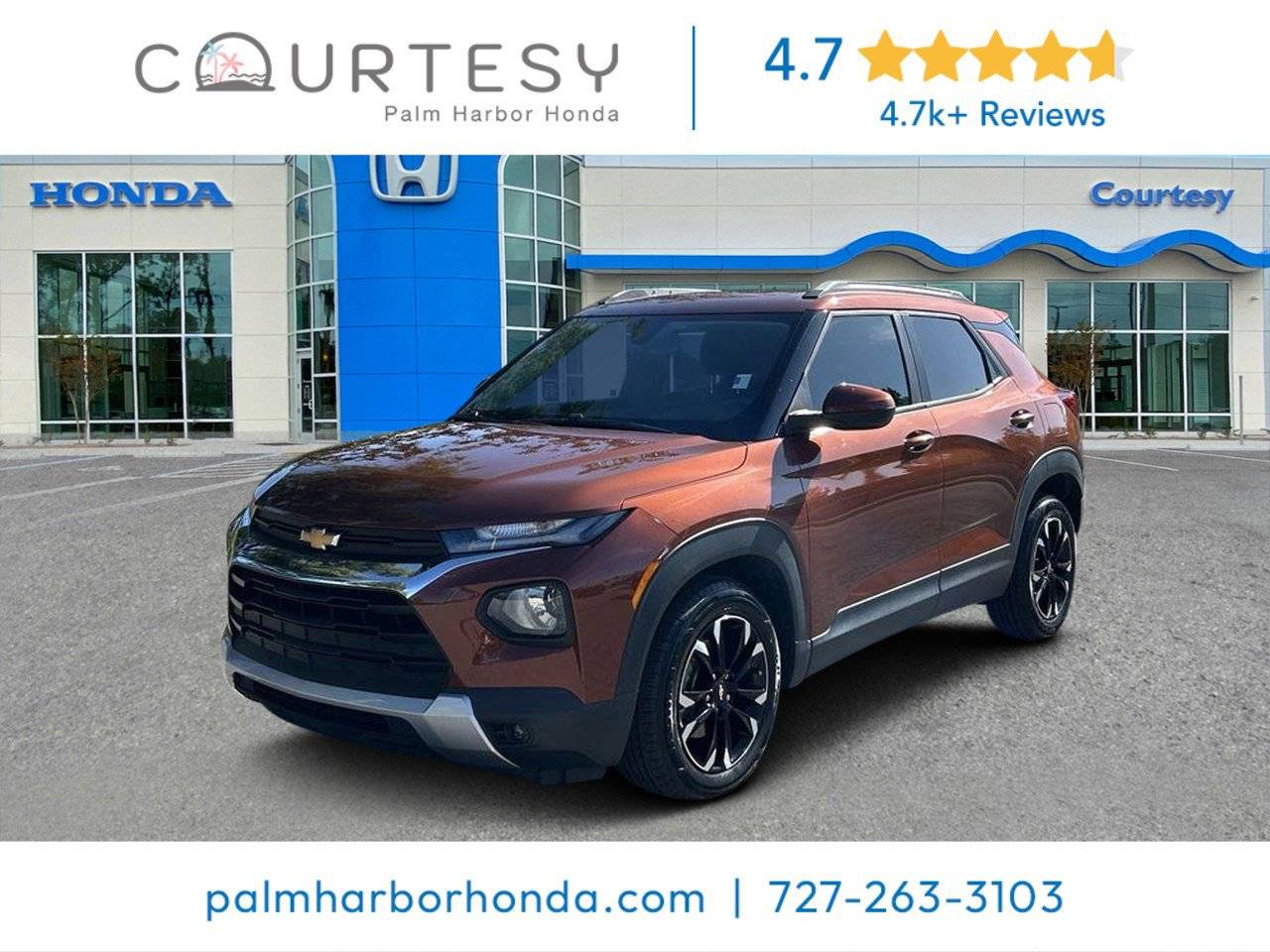 2021 Chevrolet Trailblazer LT — SUV — 36,196 mi — Palm Harbor, FL