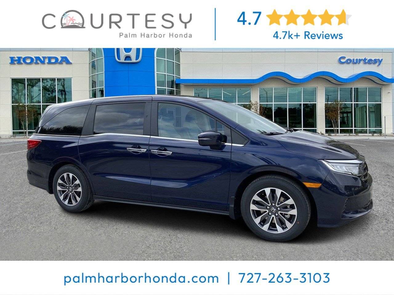 2021 Honda Odyssey EX-L — Minivan — 21,945 mi — Palm Harbor, FL