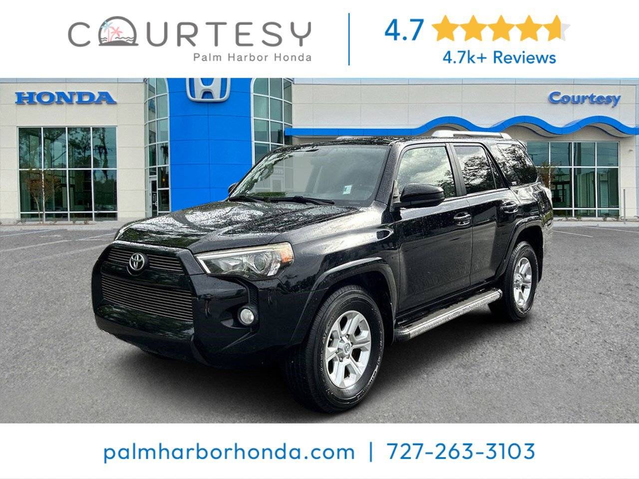 2015 Toyota 4Runner SR5 — SUV — 149,940 mi — Palm Harbor, FL