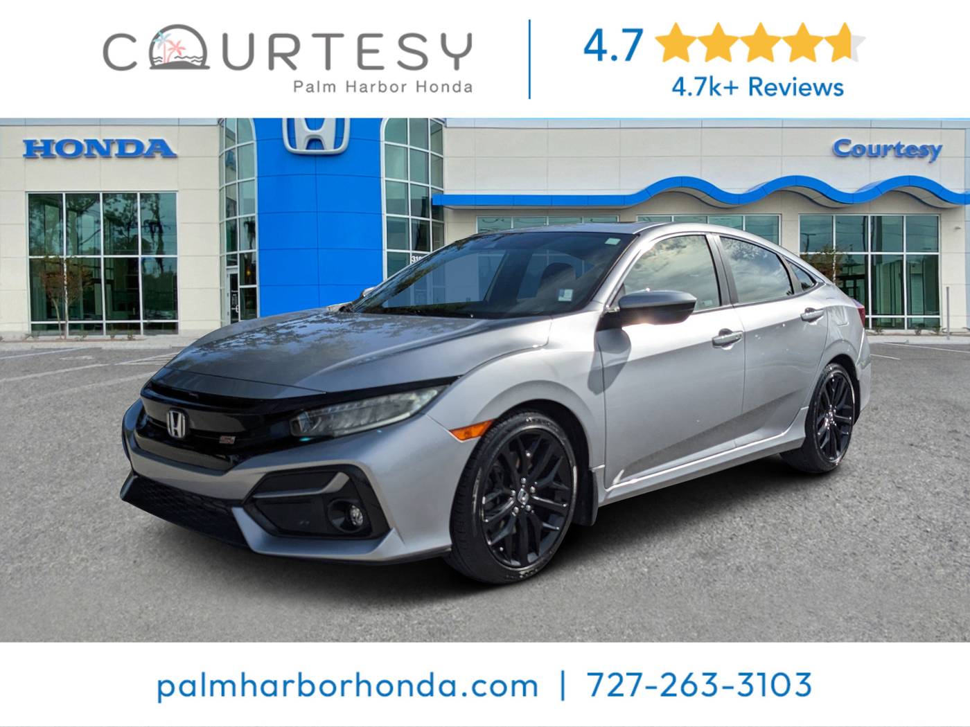 2020 Honda Civic Si — Sedan — 34,772 mi — Palm Harbor, FL