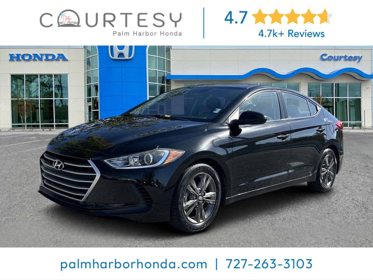 2018 Hyundai Elantra SEL — Sedan — 88,105 mi — Palm Harbor, FL