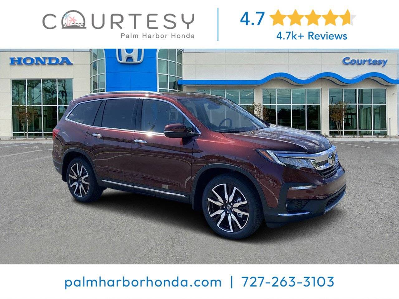 2022 Honda Pilot Touring — SUV — 57,798 mi — Palm Harbor, FL