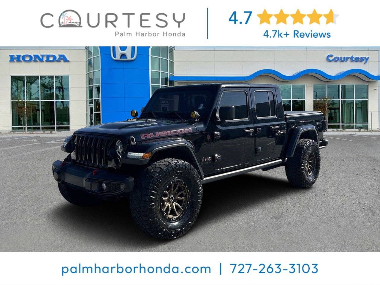 2021 Jeep Gladiator Rubicon — Pickup Truck — 46,926 mi — Palm Harbor, FL