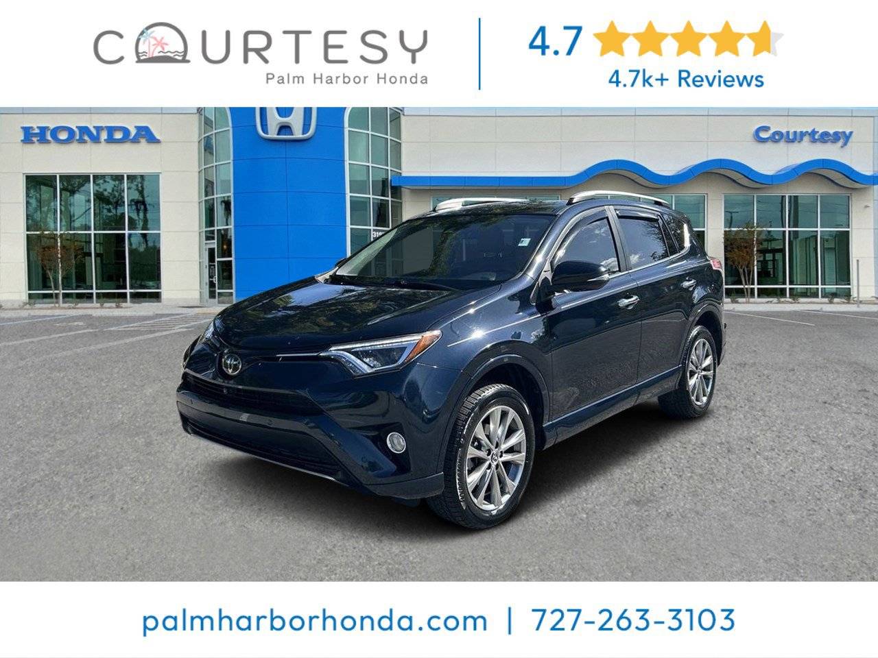 2017 Toyota RAV4 Platinum — SUV — 57,781 mi — Palm Harbor, FL