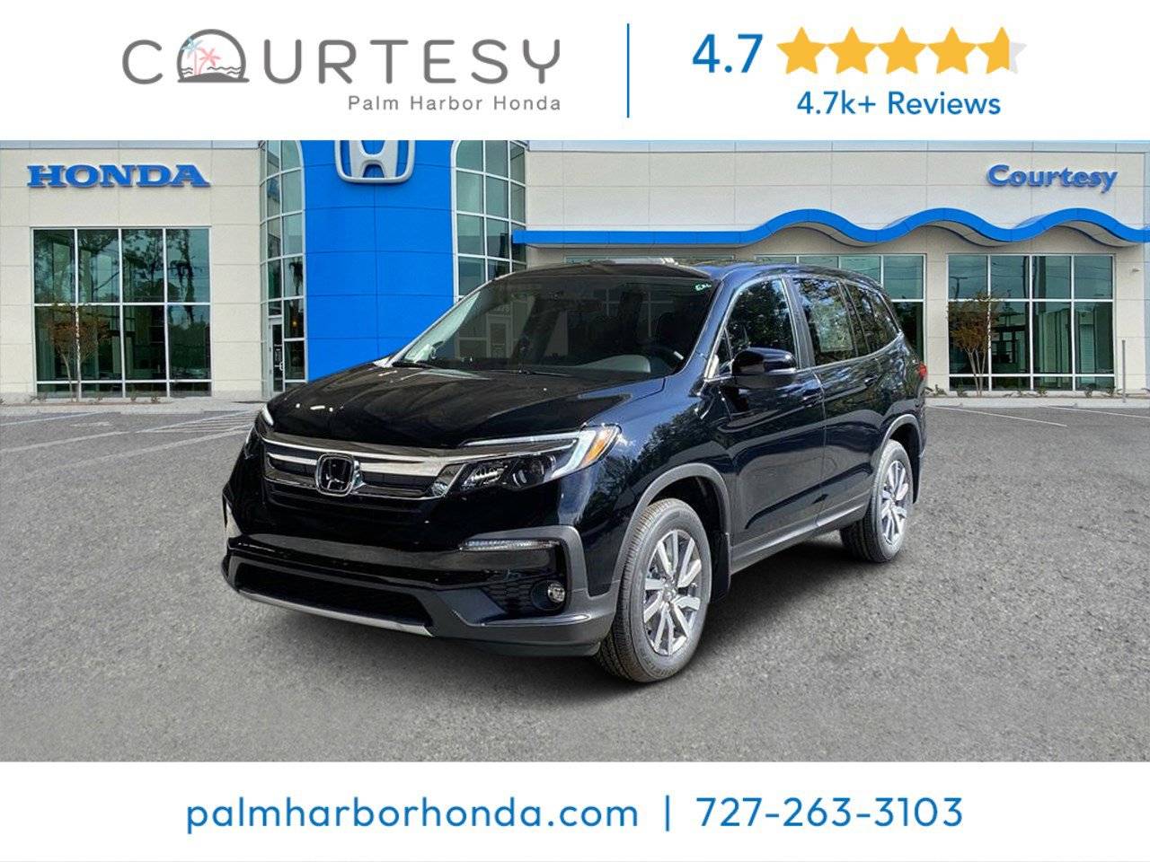 2022 Honda Pilot EX-L — SUV — 27,806 mi — Palm Harbor, FL