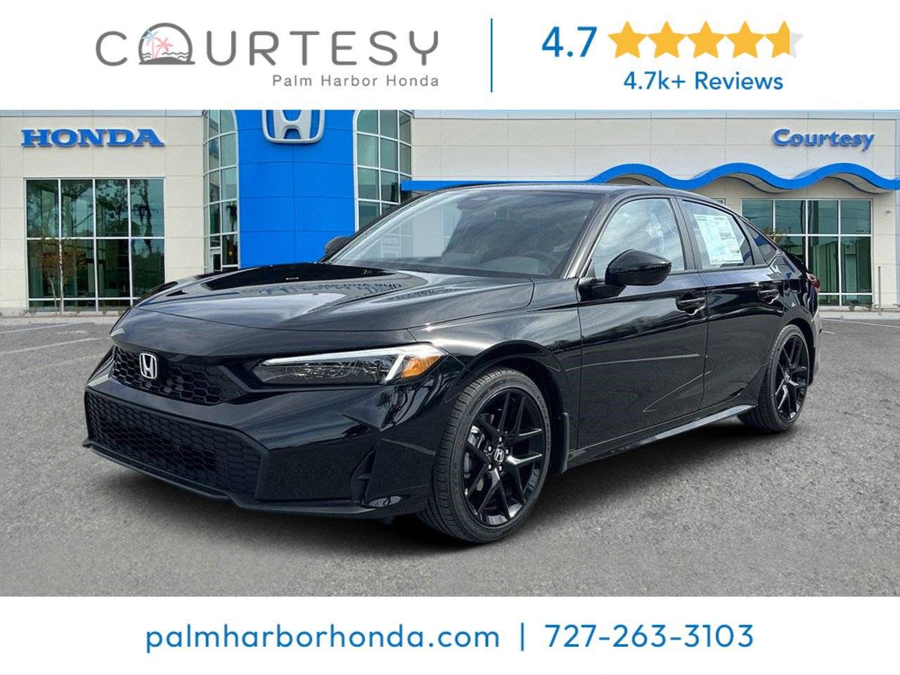 2025 Honda Civic Sport — Sedan — 6,729 mi — Palm Harbor, FL