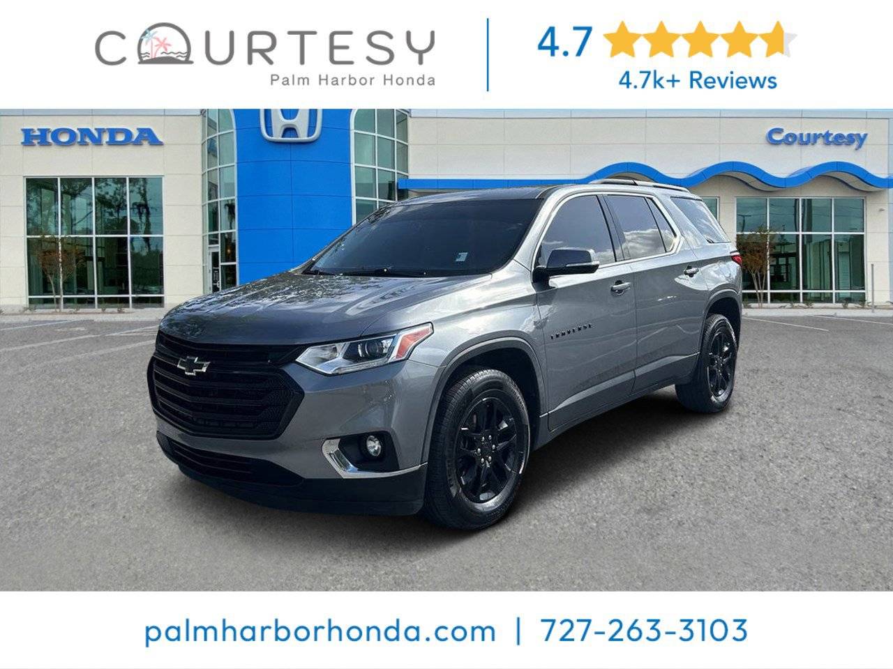 2019 Chevrolet Traverse LT Cloth — SUV — 117,576 mi — Palm Harbor, FL