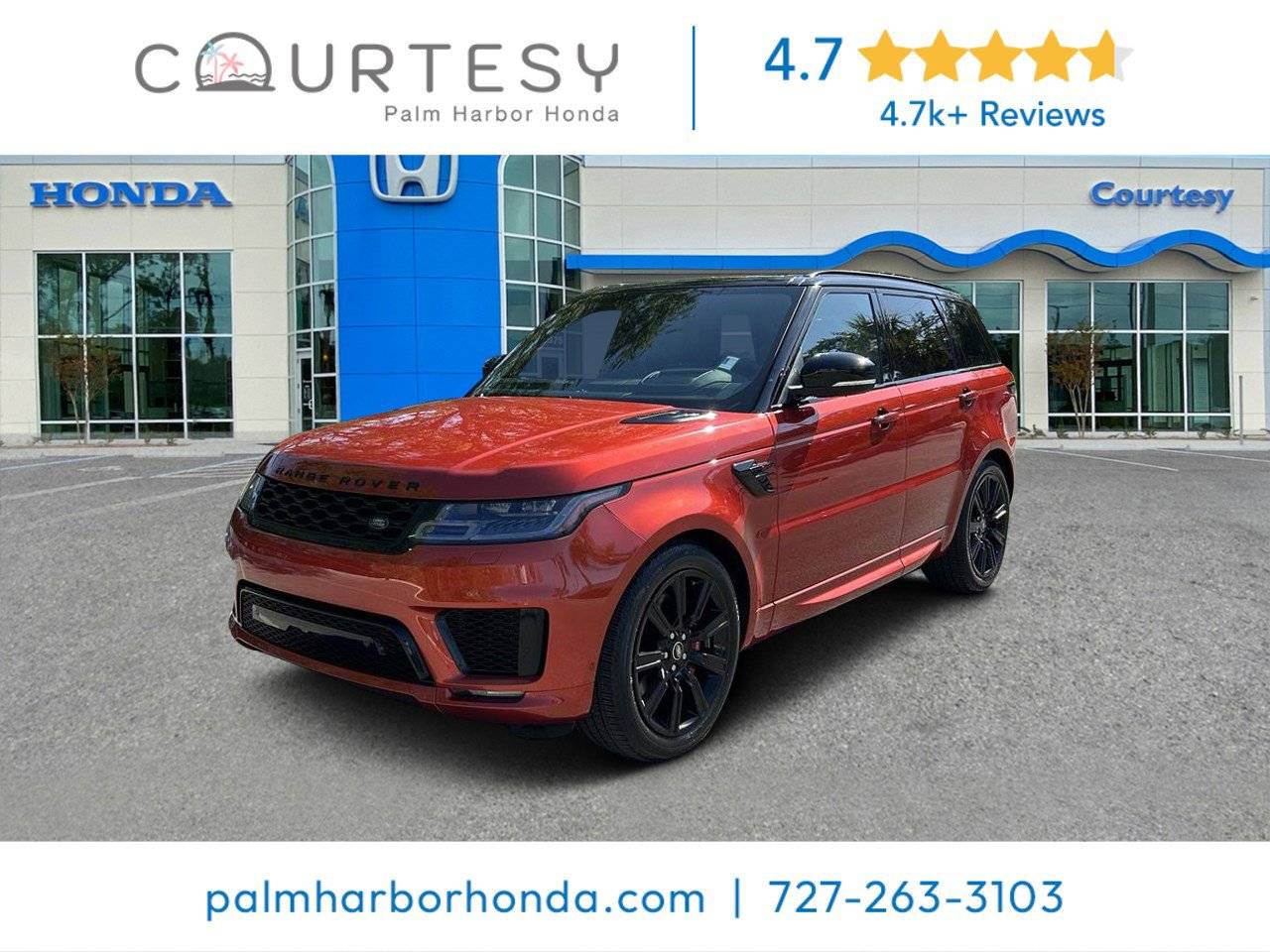 2021 Land Rover Range Rover Sport HST — SUV — 54,338 mi — Palm Harbor, FL