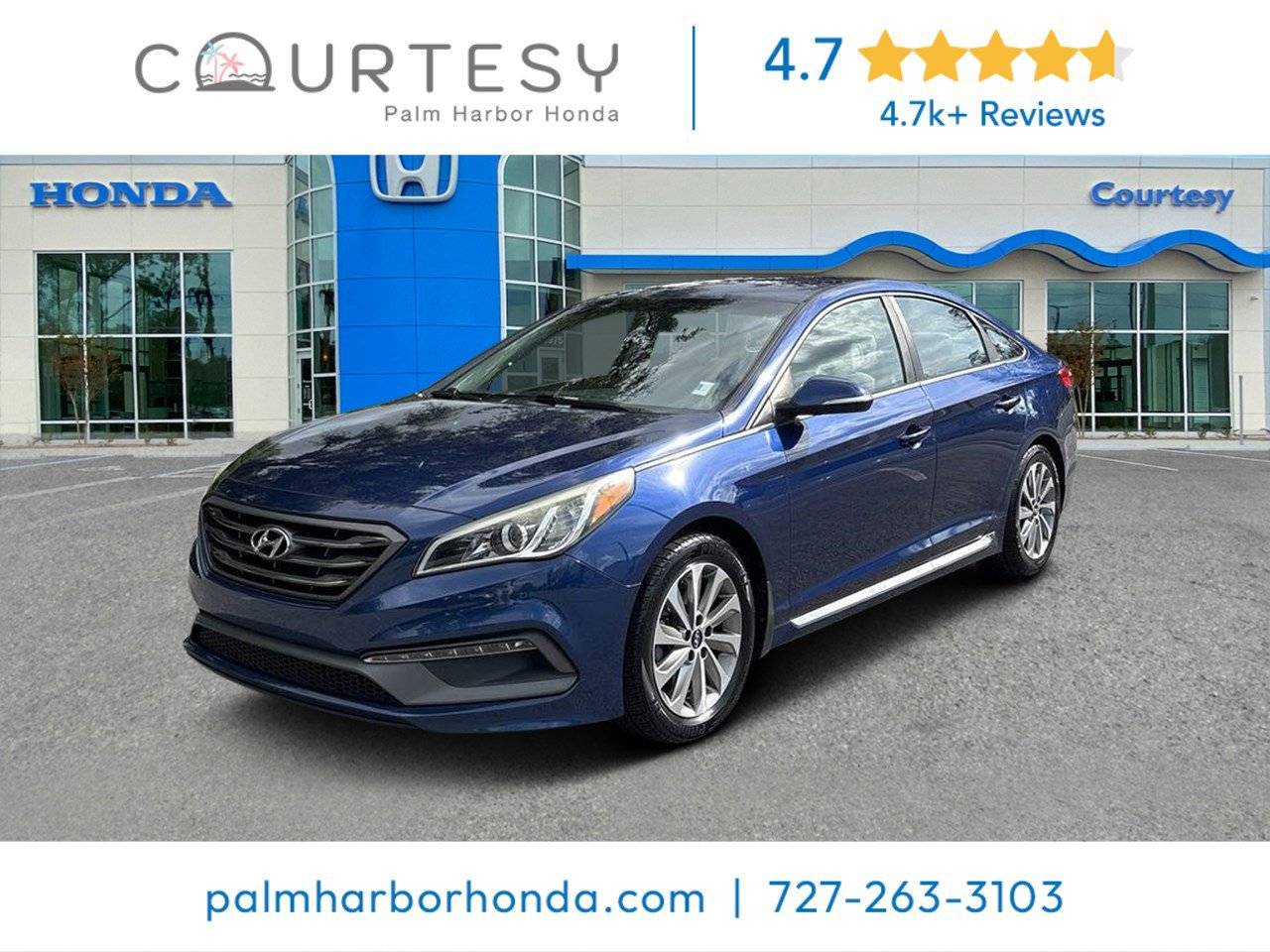 2015 Hyundai Sonata Sport — Sedan — 90,958 mi — Palm Harbor, FL