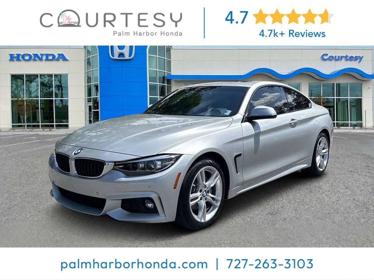 2019 BMW 4 Series 440i — Coupe — 37,383 mi — Palm Harbor, FL