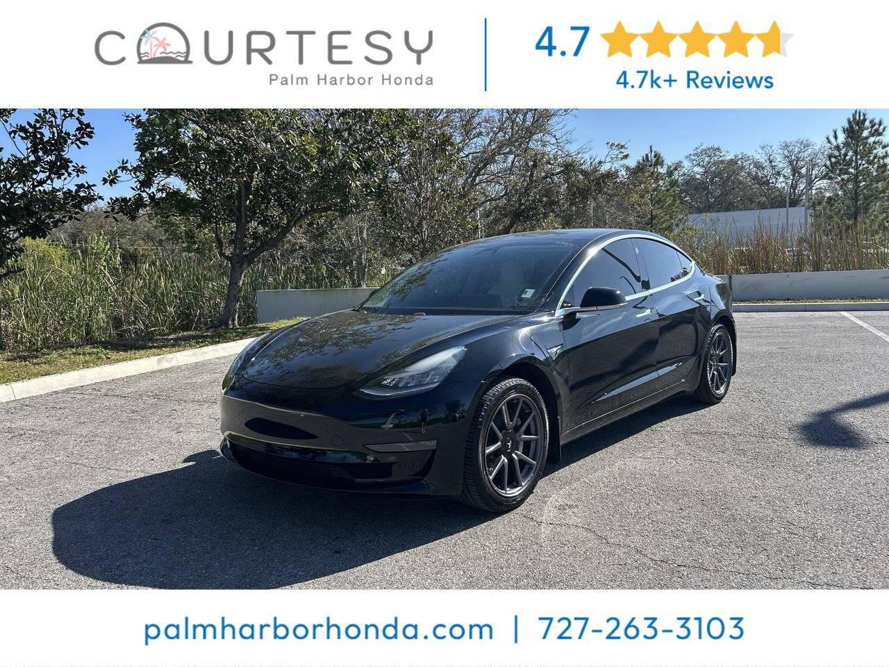 2019 Tesla Model 3 Long Range — Sedan — 103,678 mi — Palm Harbor, FL