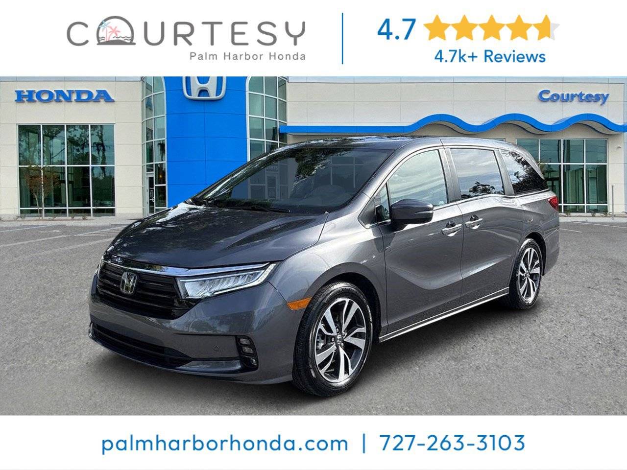 2024 Honda Odyssey Touring — Minivan — 9,738 mi — Palm Harbor, FL