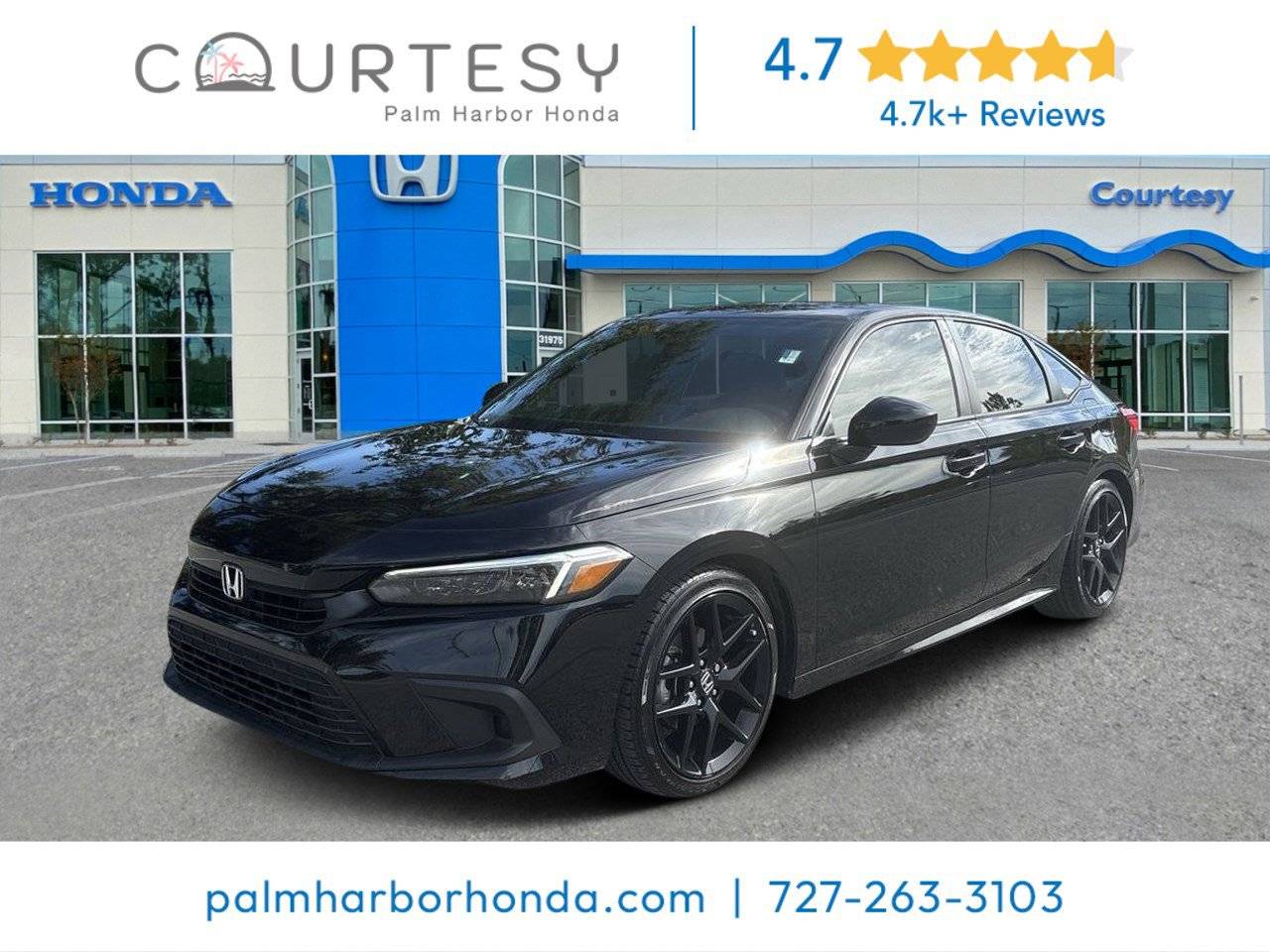 2023 Honda Civic Sport — Sedan — 51,352 mi — Palm Harbor, FL