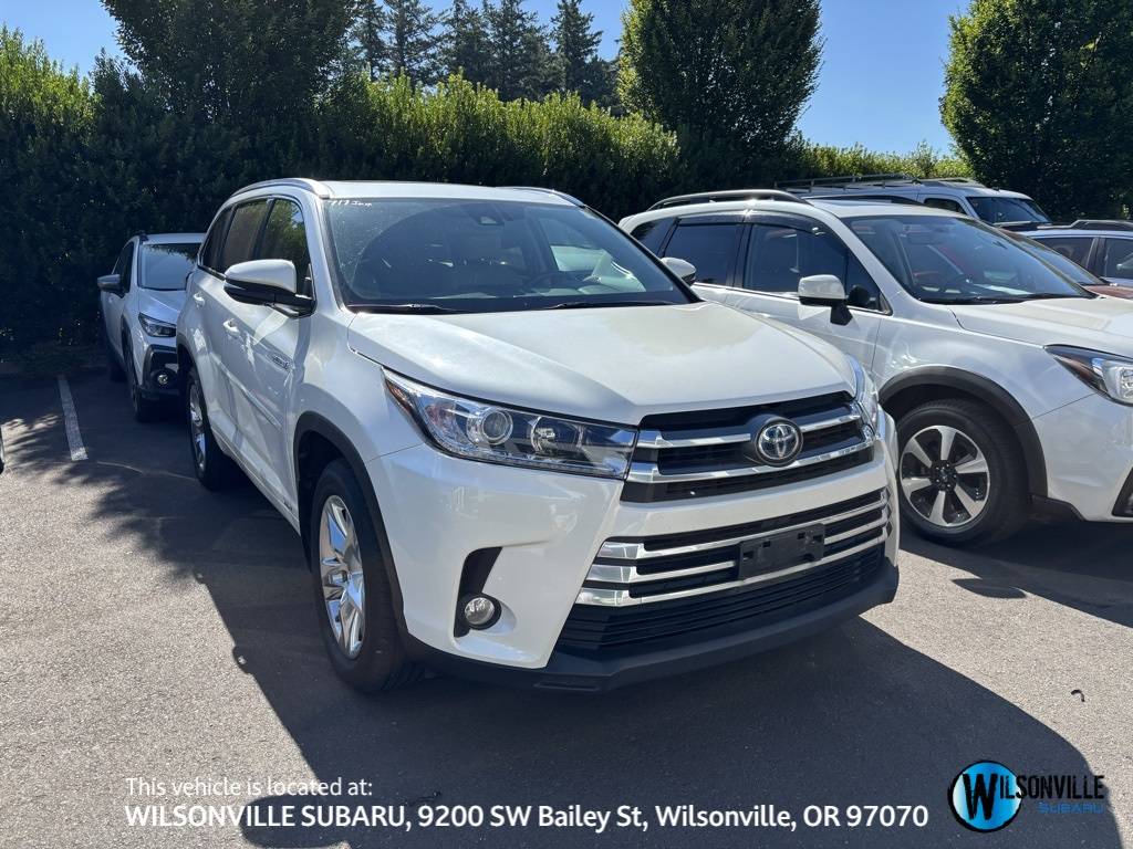 2017 Toyota Highlander Hybrid Limited — SUV — 81,426 mi — Wilsonville, OR