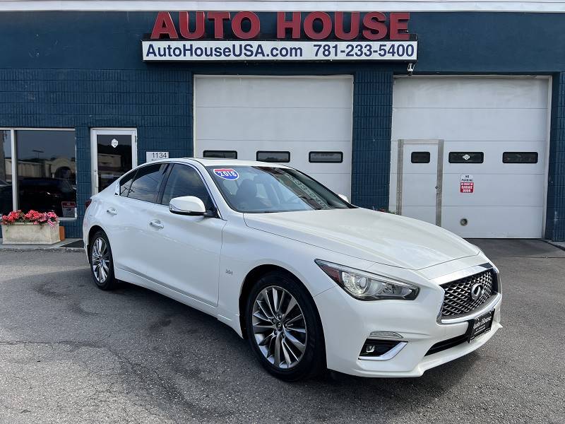 2018 INFINITI Q50 3.0t LUXE — Sedan — 76,834 mi — Saugus, MA