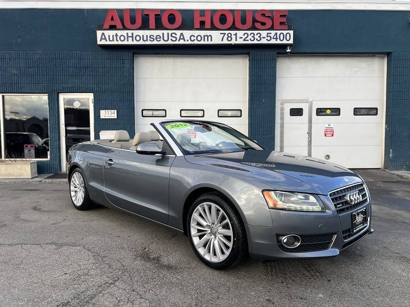 2012 Audi A5 Premium Plus — Convertible — 99,184 mi — Saugus, MA